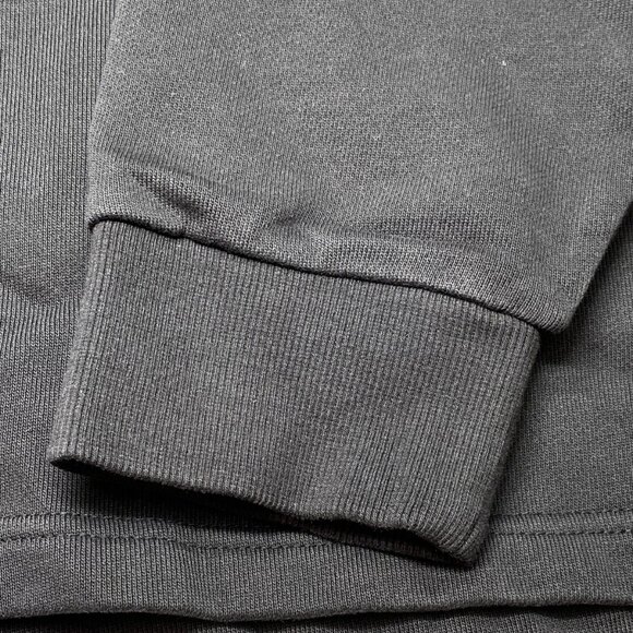 Joe's Jeans Men's Polo Sweatshirt Washed Black Size XL Collared Relaxed Fit - Picture 3 of 10